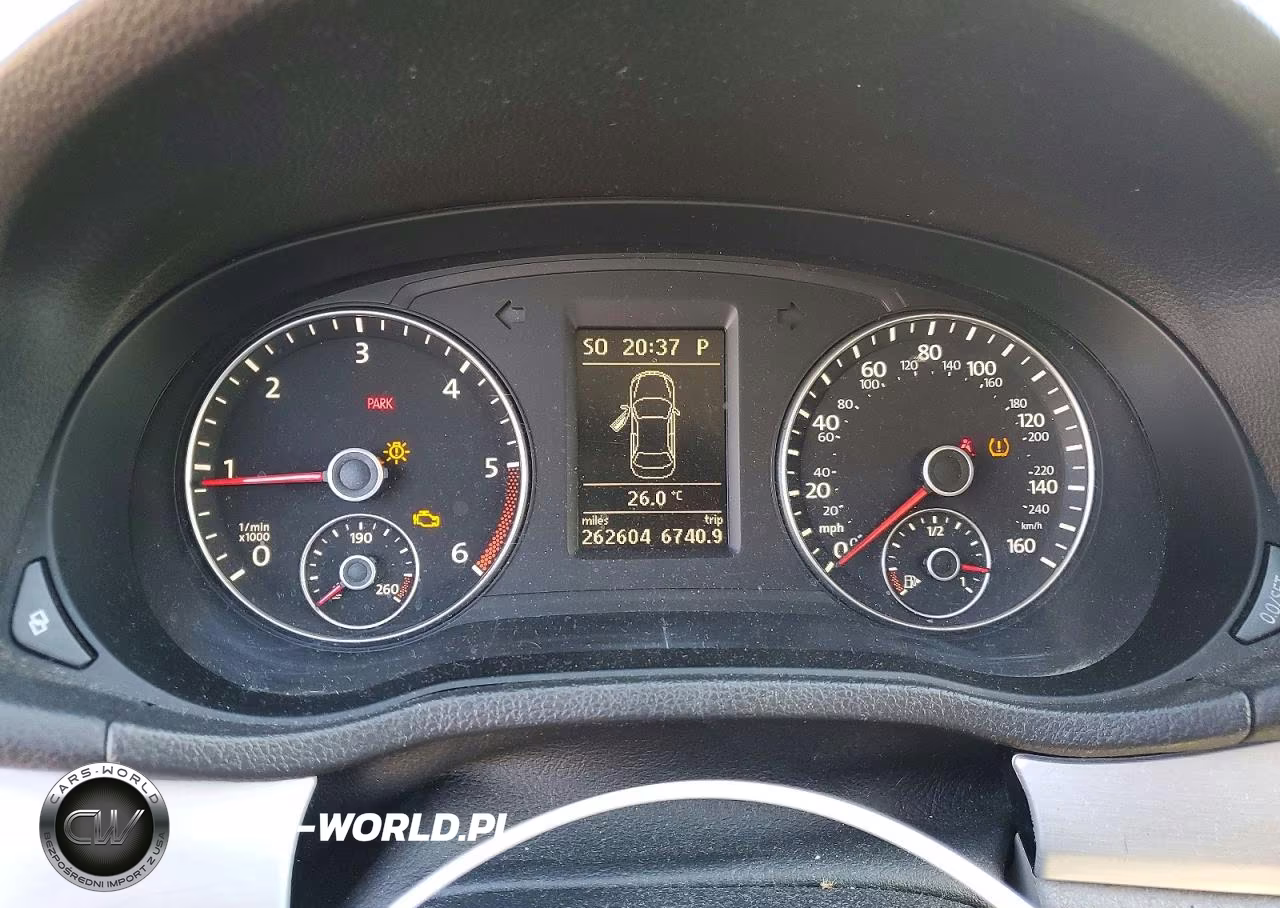 2012 Volkswagen Passat Se VIN:1VWBN7A37CC104187 - 9