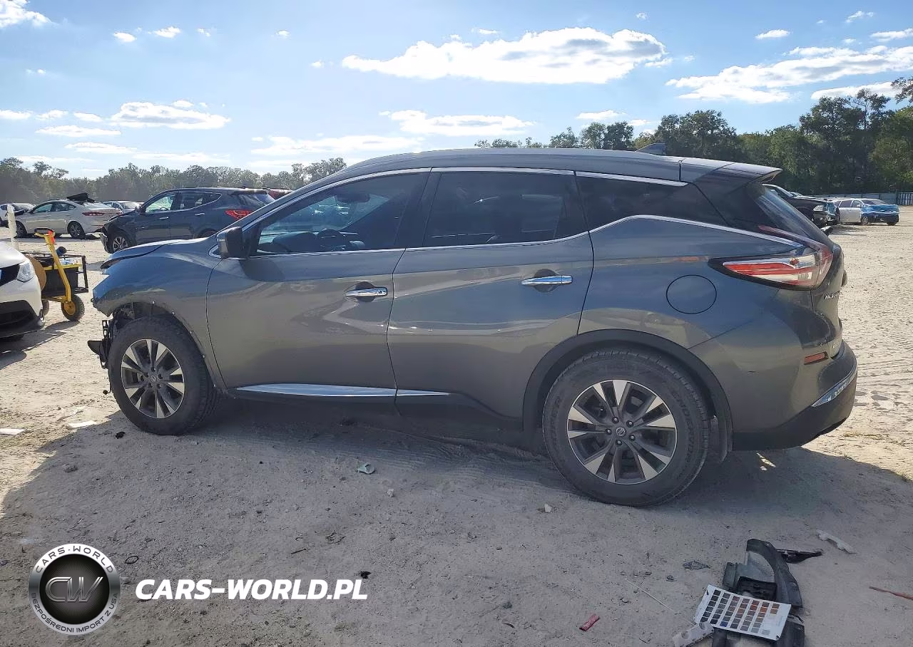 2018 Nissan Murano Sl VIN:5N1AZ2MG2JN170034 - 2