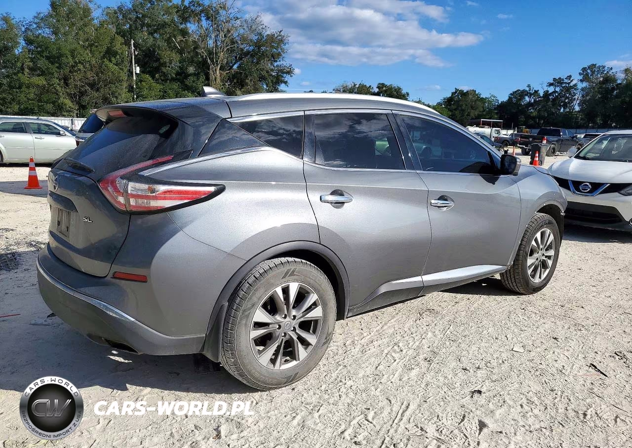 2018 Nissan Murano Sl VIN:5N1AZ2MG2JN170034 - 3