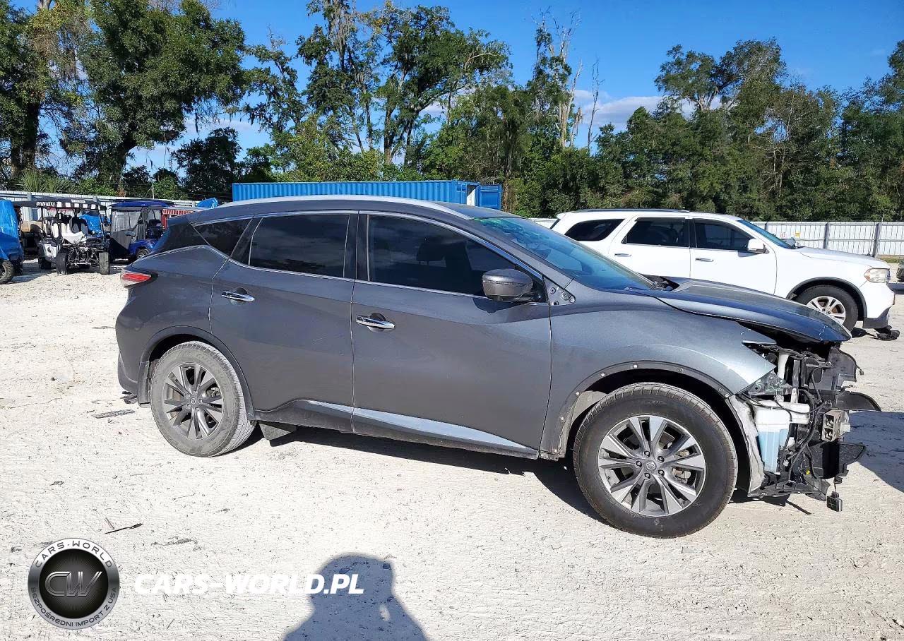 2018 Nissan Murano Sl VIN:5N1AZ2MG2JN170034 - 4