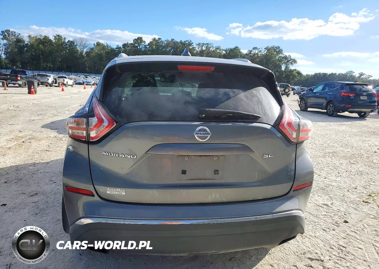 2018 Nissan Murano Sl VIN:5N1AZ2MG2JN170034 - 6