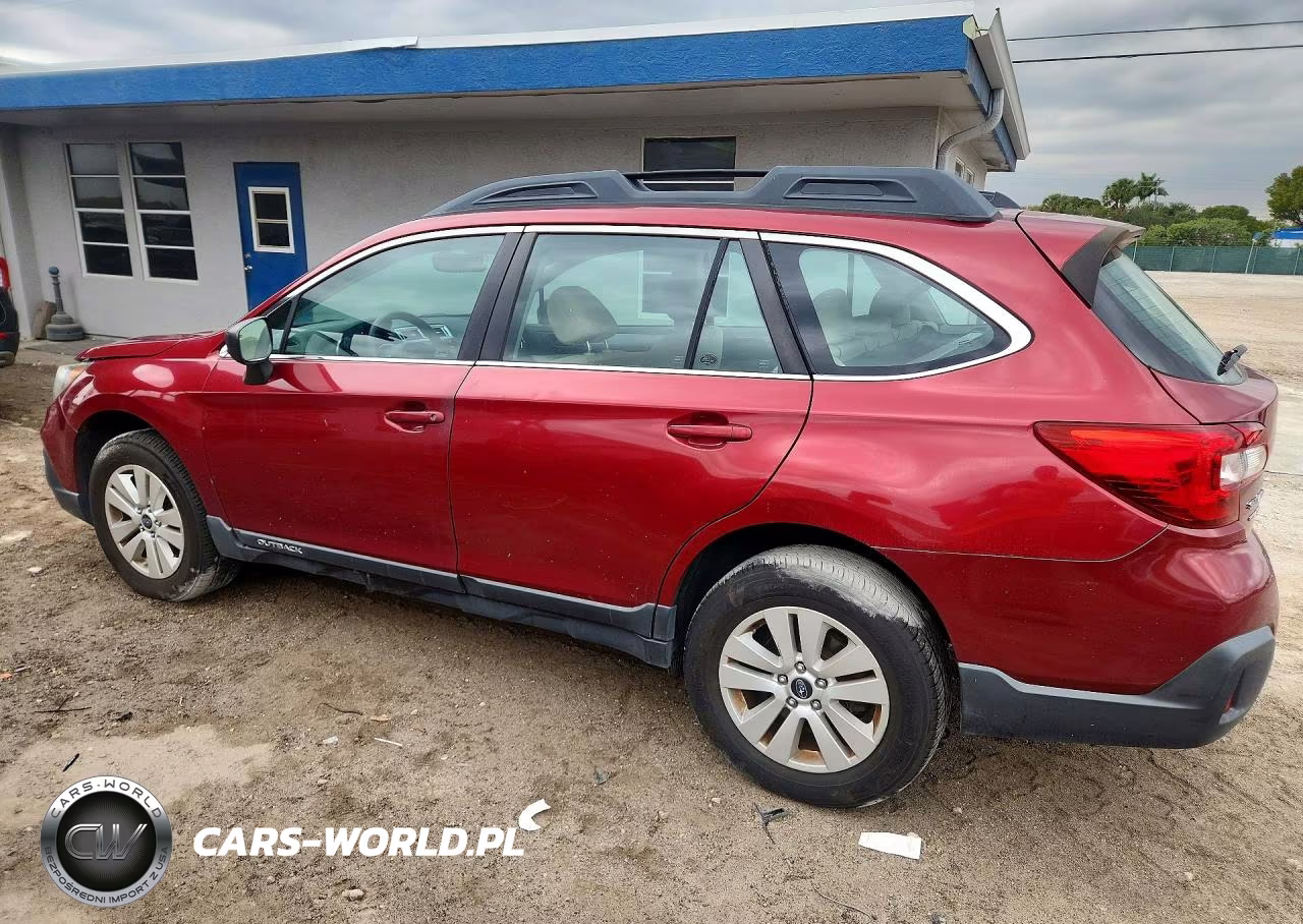 2018 Subaru Outback 2.5I VIN:4S4BSAAC7J3225349 - 2