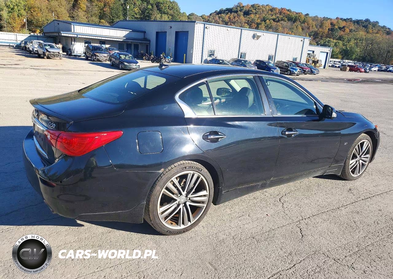 2015 Infiniti Q50 Premium VIN:JN1BV7AR2FM390961 - 3