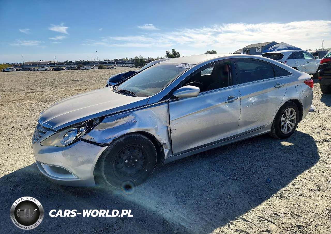 2012 Hyundai Sonata Gls VIN:5NPEB4AC4CH353266 - 1