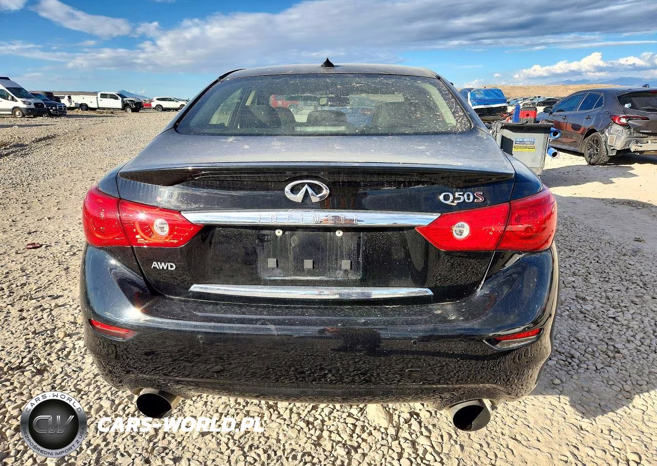 2017 Infiniti Q50 Red Sport 400 VIN:JN1FV7AR5HM872134 - 6