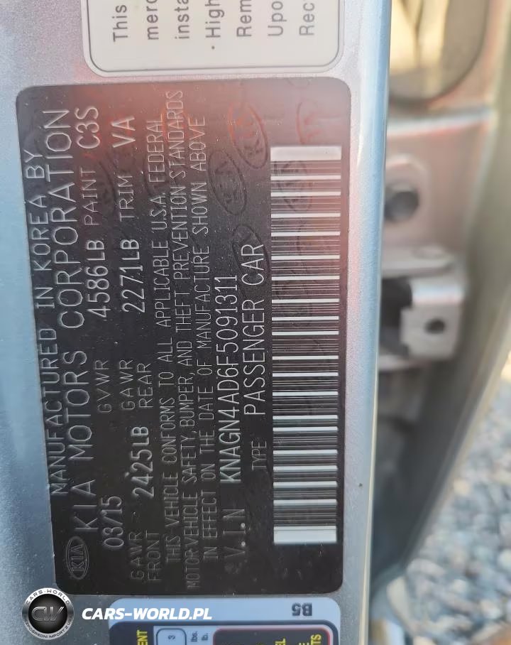 2015 Kia Optima Hybrid VIN:KNAGN4AD6F5091311 - 12