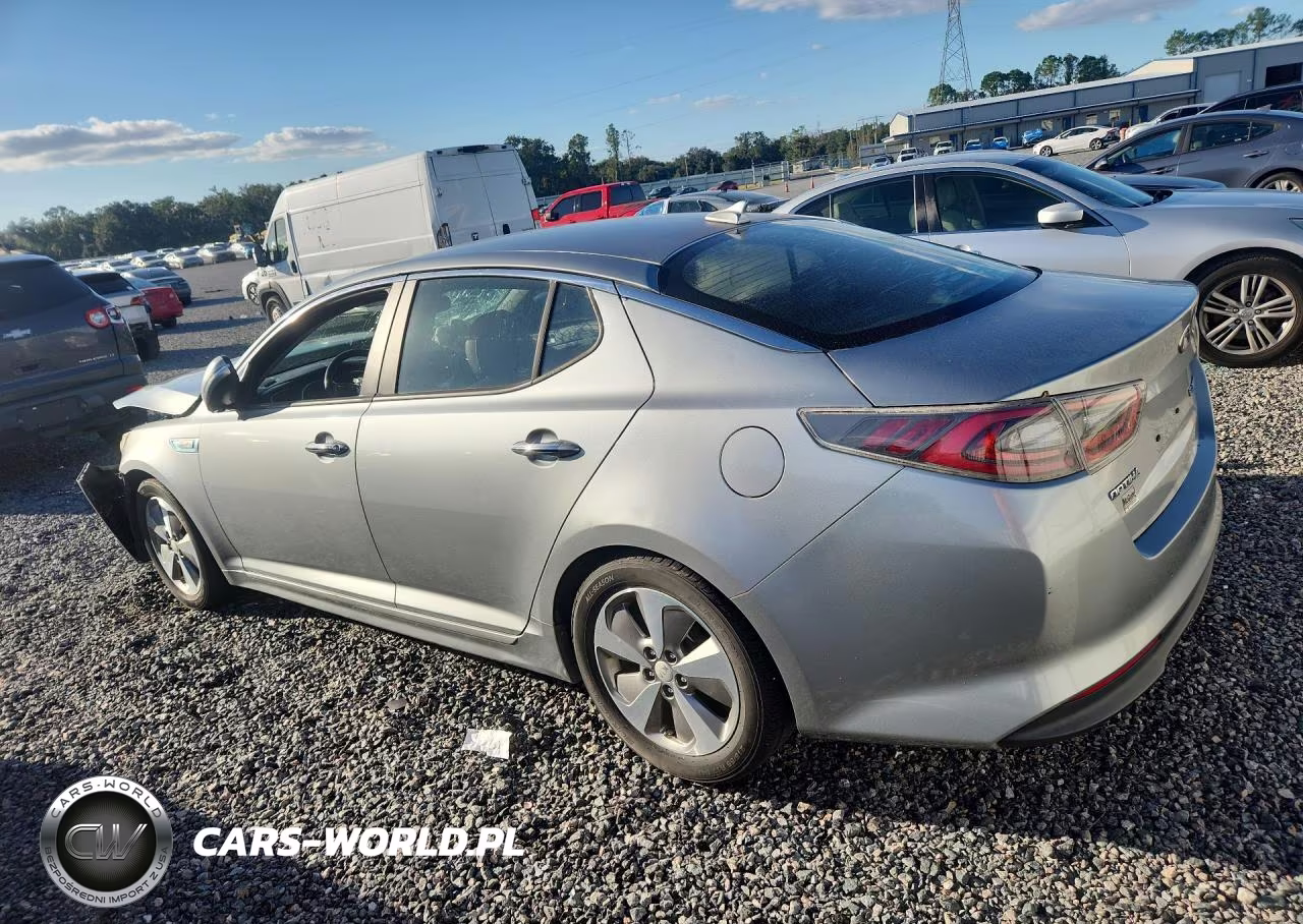 2015 Kia Optima Hybrid VIN:KNAGN4AD6F5091311 - 2