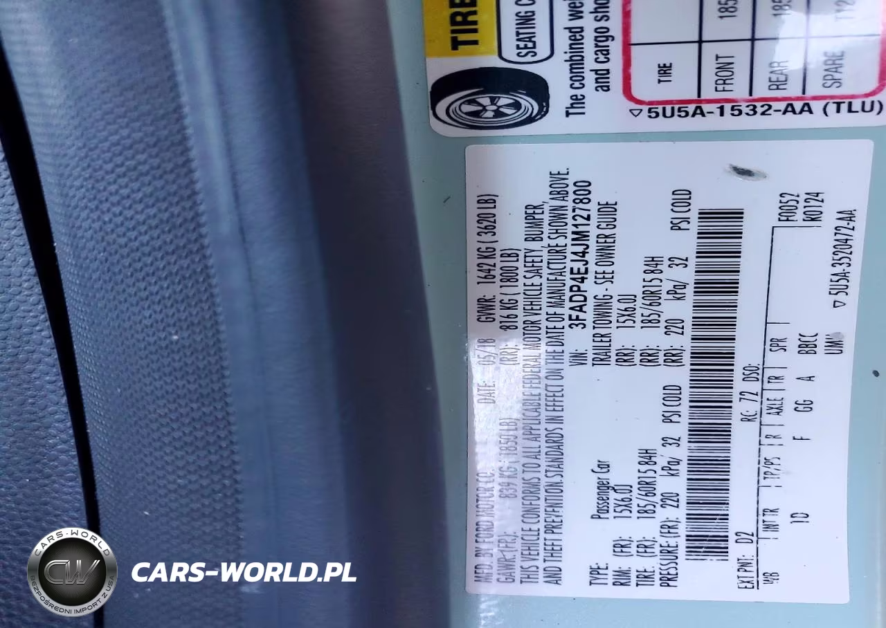 2018 Ford Fiesta Se VIN:3FADP4EJ4JM127800 - 13