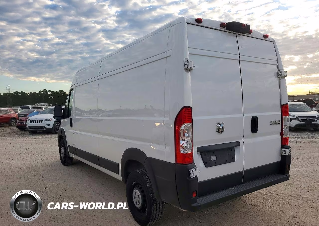 2025 Ram Promaster 2500 Tradesman High Roof 159 Wb W-Pass Seat VIN:3C6LRVDG6SE504111 - 2