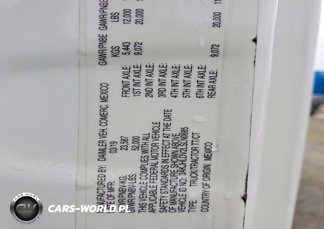 2020 Freightliner Cascadia 126 Semi Truck VIN:3AKJHLDV2LSLN0685 - 10