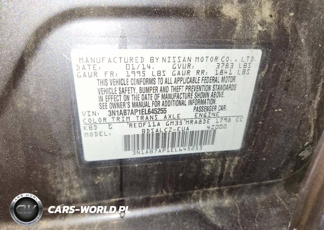 2014 Nissan Sentra S VIN:3N1AB7AP1EL645255 - 12