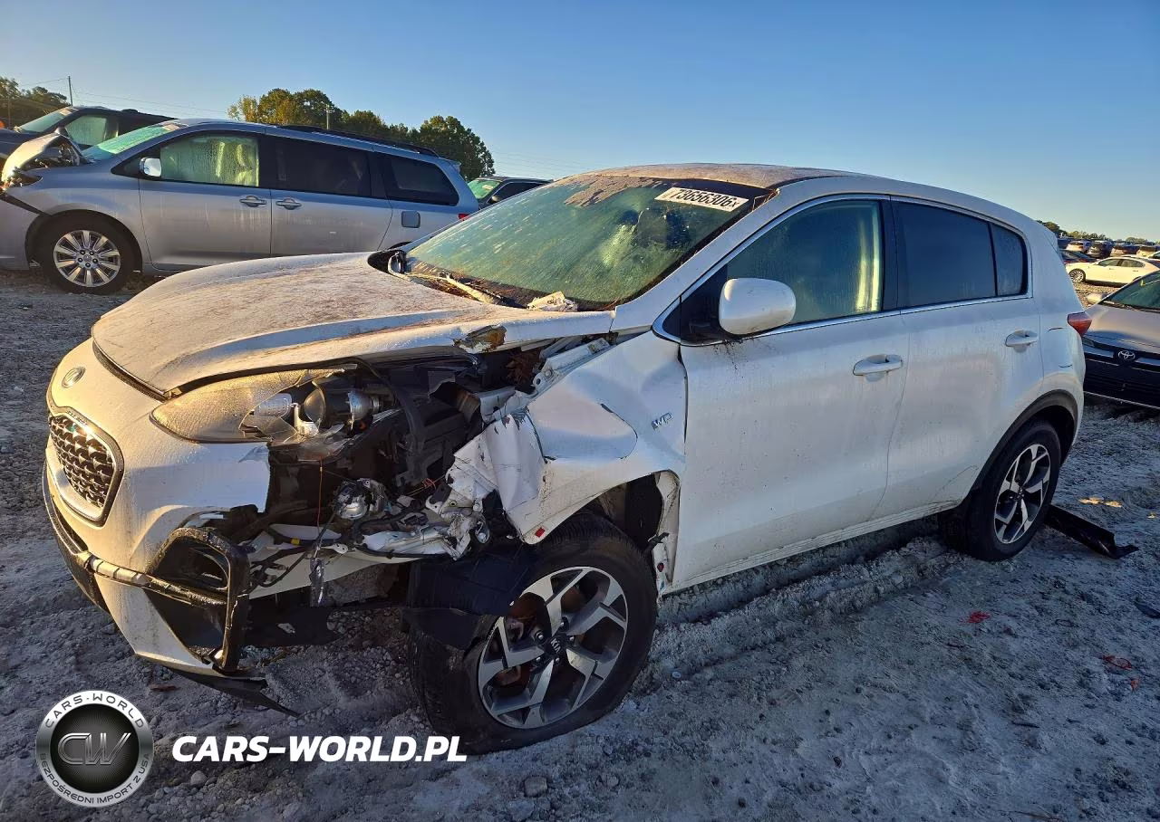 2021 Kia Sportage Lx VIN:KNDPMCAC4M7933202 - 1