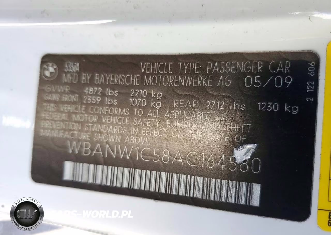2010 BMW 535 I VIN:WBANW1C58AC164580 - 12