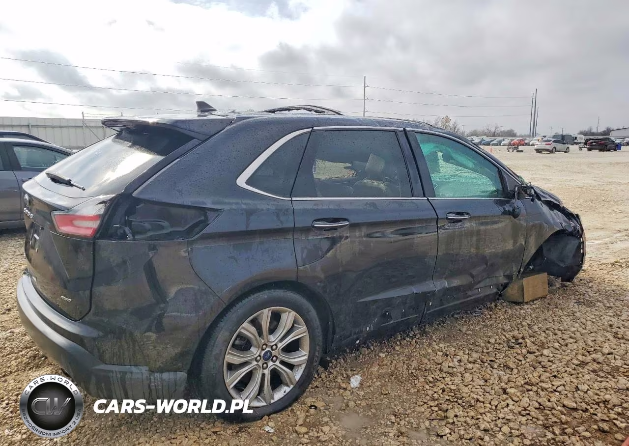 2021 Ford Edge Titanium VIN:2FMPK4K92MBA27180 - 3