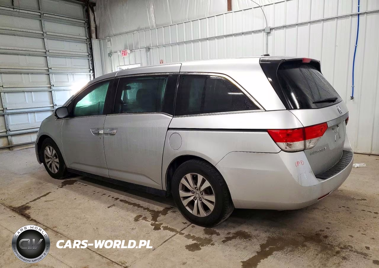 2015 Honda Odyssey Ex-L VIN:5FNRL5H6XFB077246 - 2