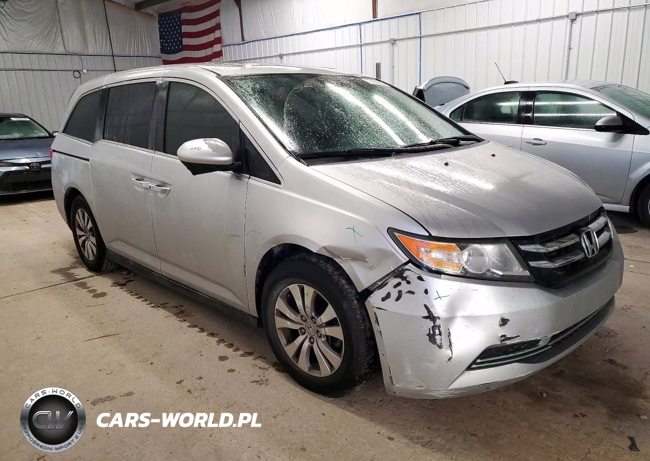 2015 Honda Odyssey Ex-L VIN:5FNRL5H6XFB077246 - 4