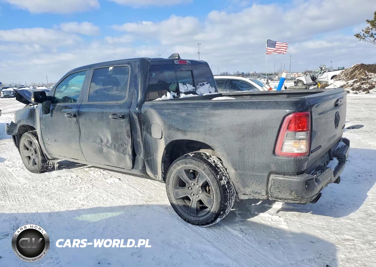 2021 Ram 1500 Big Horn-Lone Star VIN:1C6SRFFT3MN651304 - 2