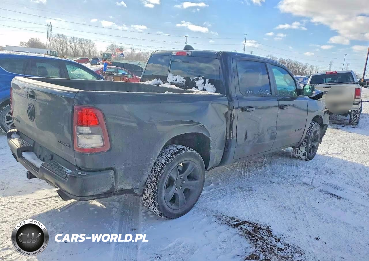 2021 Ram 1500 Big Horn-Lone Star VIN:1C6SRFFT3MN651304 - 3