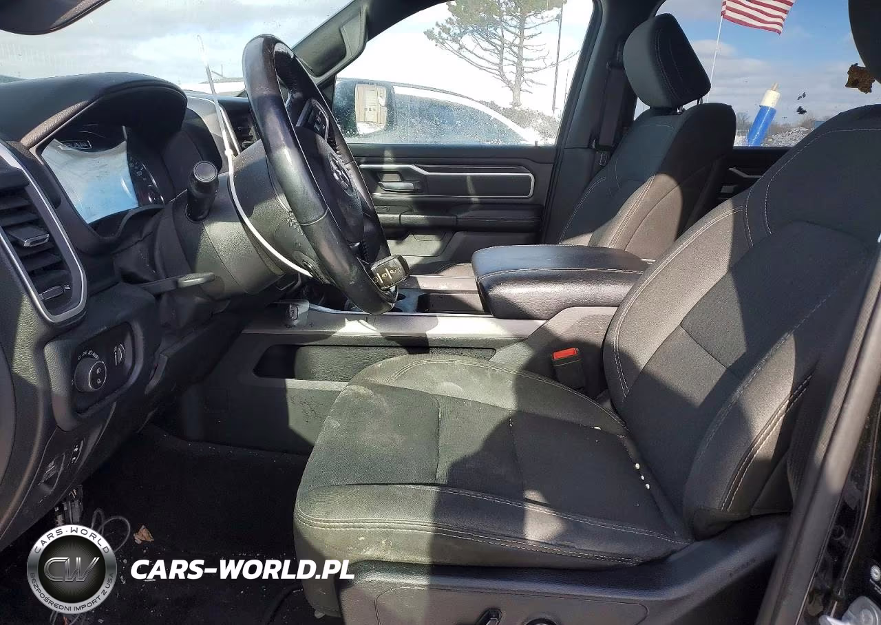 2021 Ram 1500 Big Horn-Lone Star VIN:1C6SRFFT3MN651304 - 7