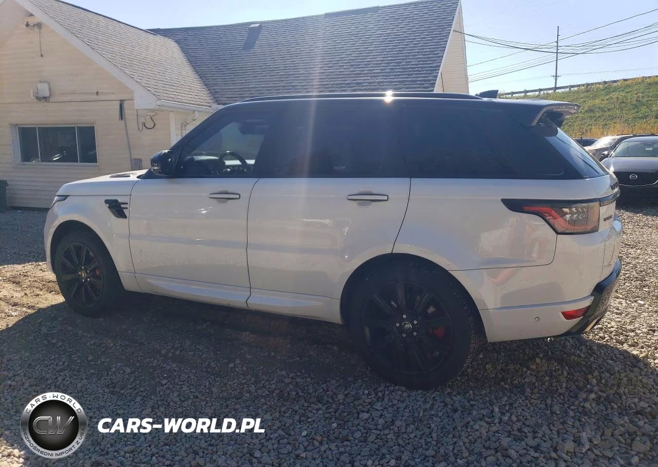 2018 Land Rover Range Rover Sport Hse Dynamic VIN:SALWV2SV2JA196186 - 2
