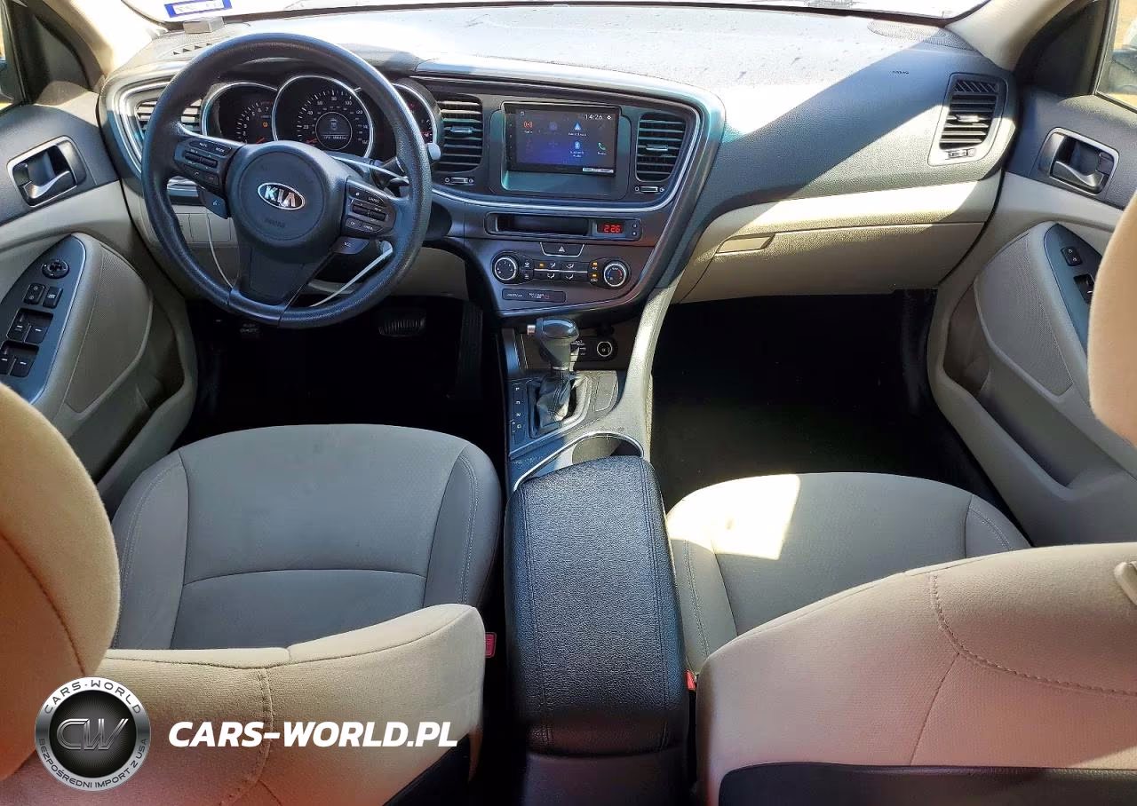 2015 Kia Optima Lx VIN:KNAGM4A71F5598064 - 8