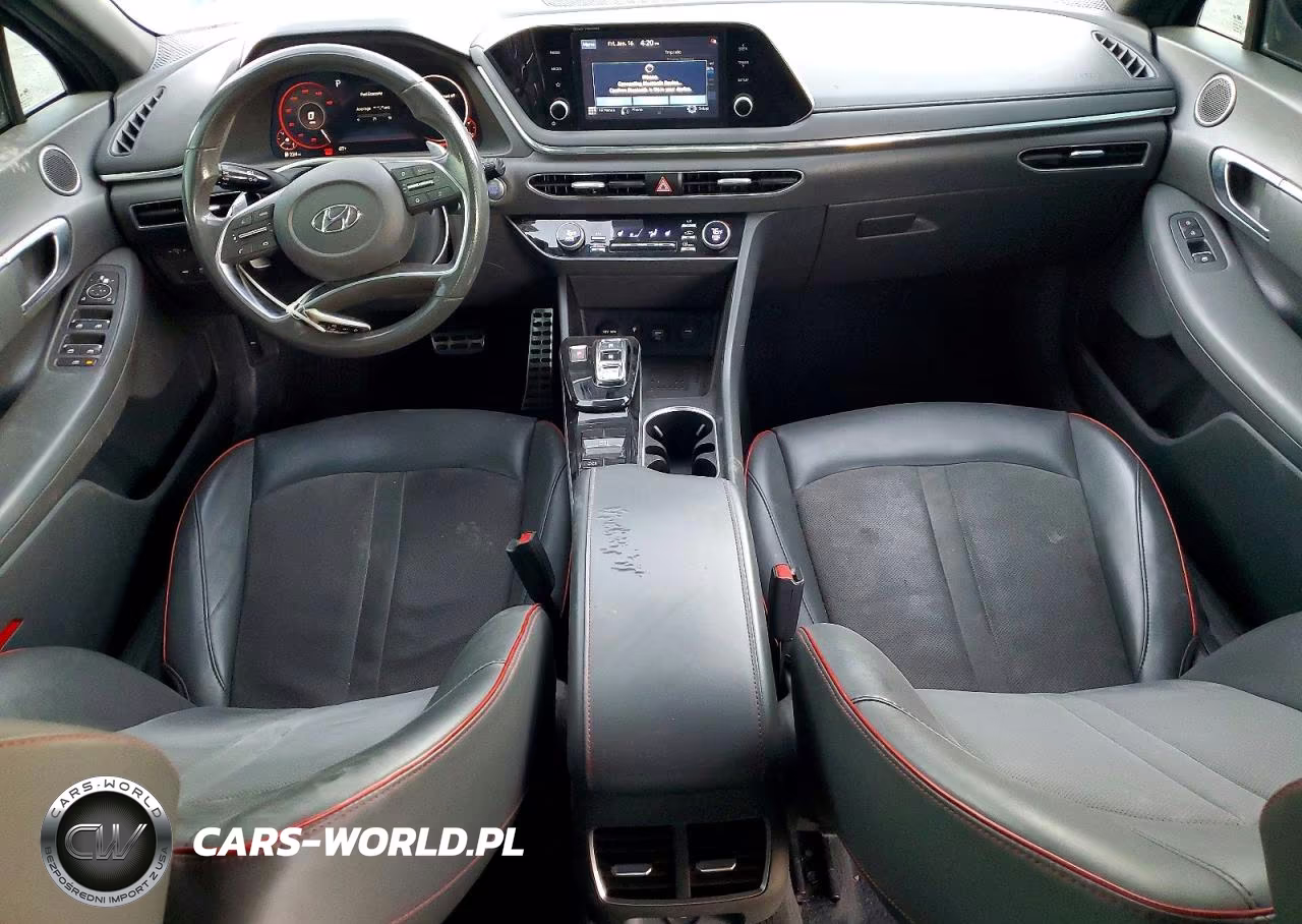 2021 Hyundai Sonata Sel Plus VIN:5NPEJ4J2XMH064923 - 8