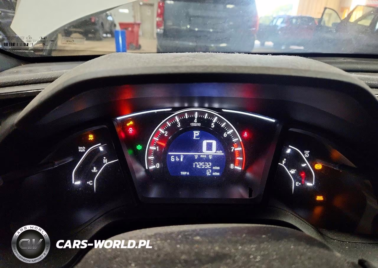 2018 Honda Civic Lx VIN:2HGFC4B52JH301580 - 9