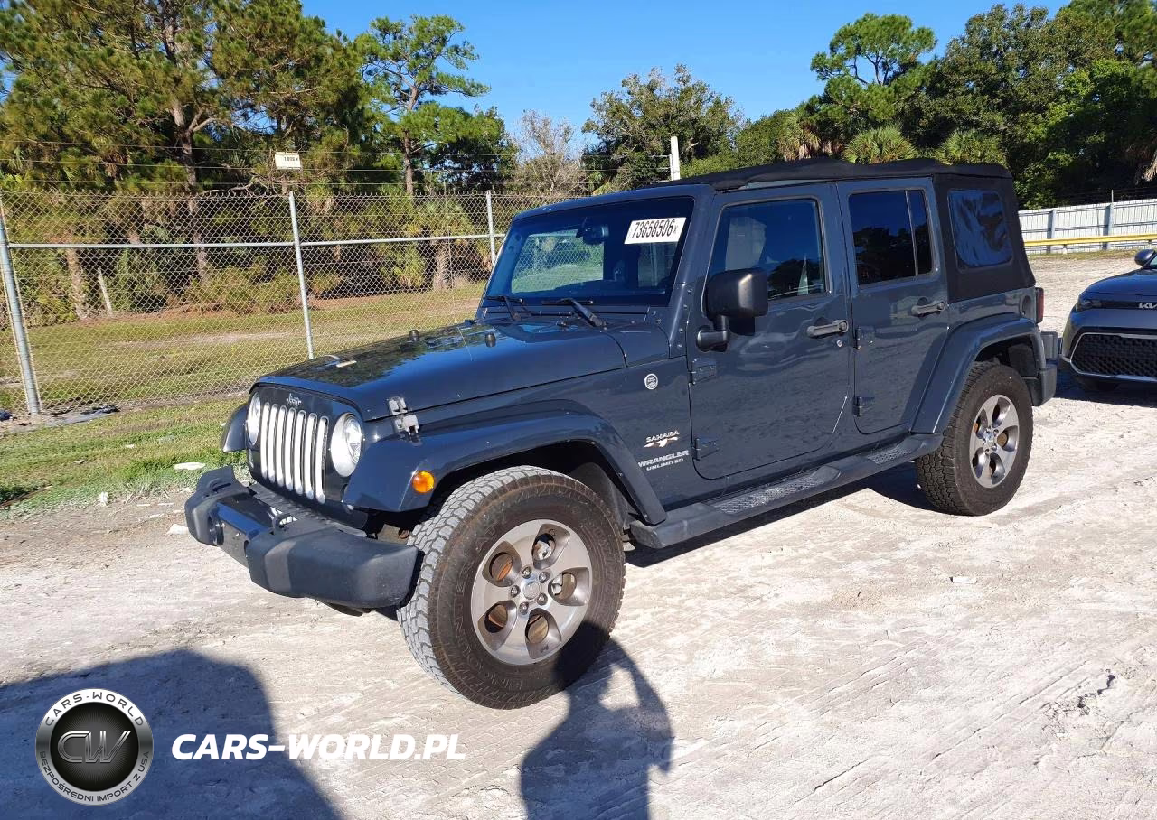 2017 Jeep Wrangler Unlimited Sahara VIN:1C4BJWEG4HL694961 - 1