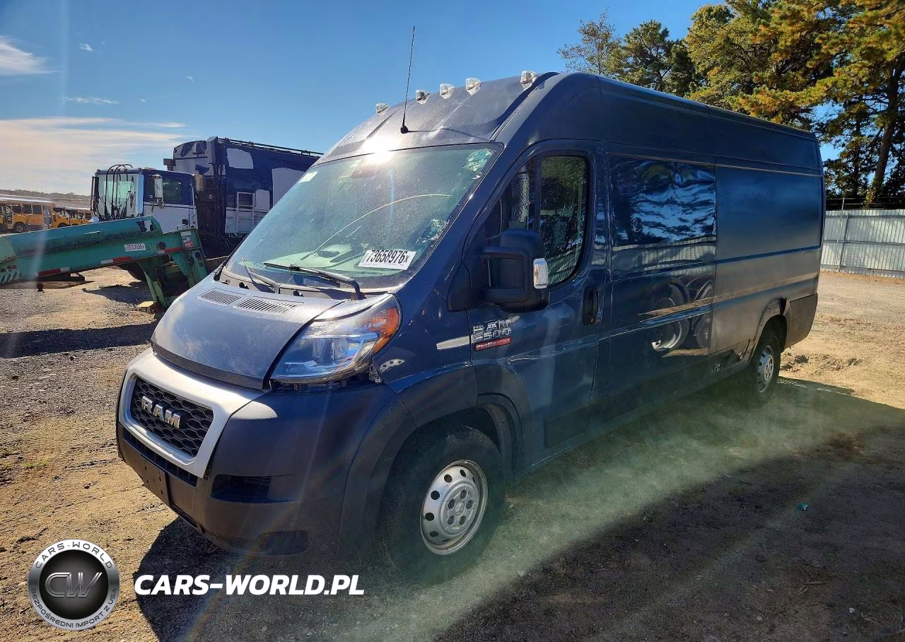 2021 Ram Promaster 3500 Delivery Van VIN:3C6MRVJG8ME563205 - 1