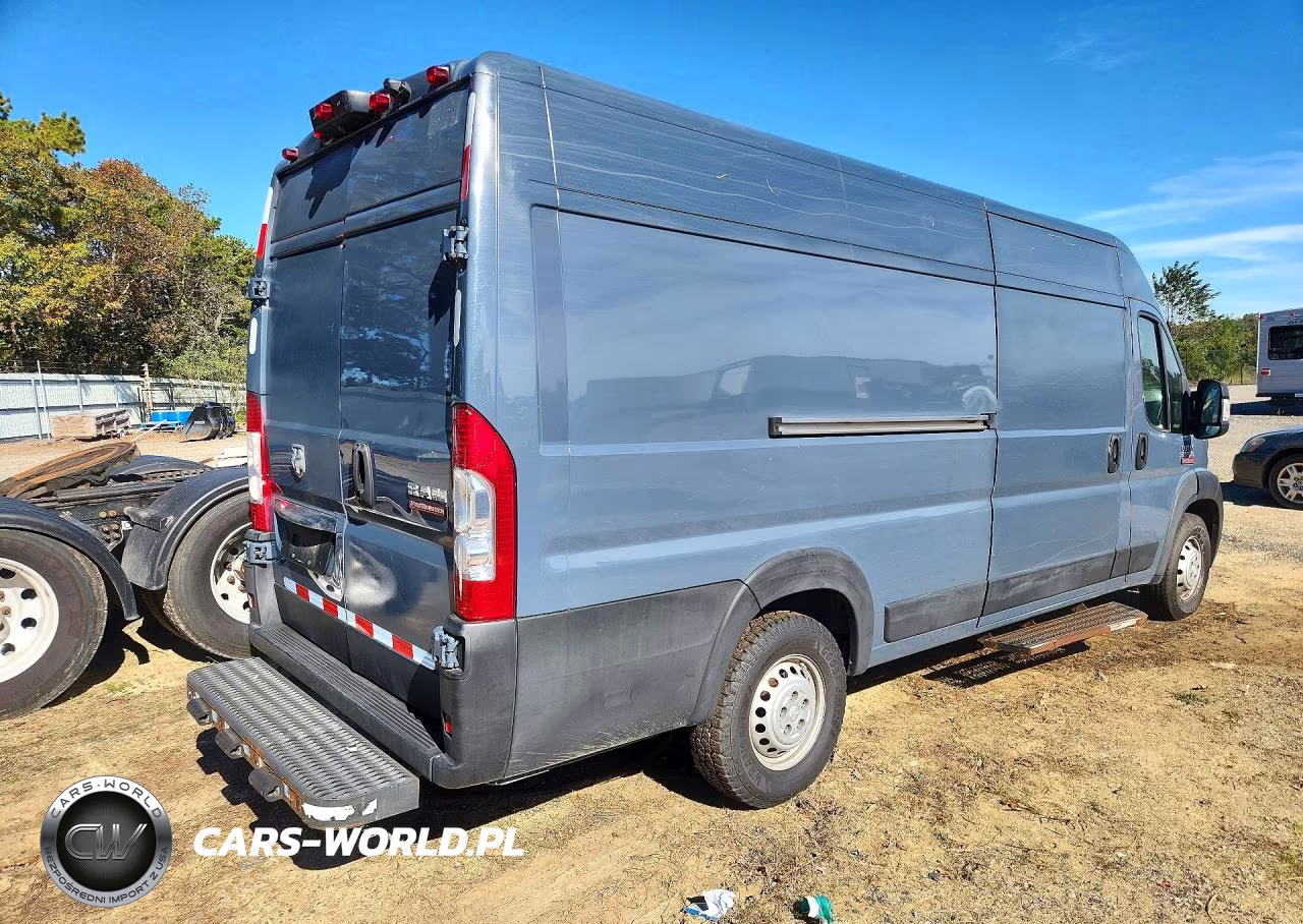 2021 Ram Promaster 3500 Delivery Van VIN:3C6MRVJG8ME563205 - 3