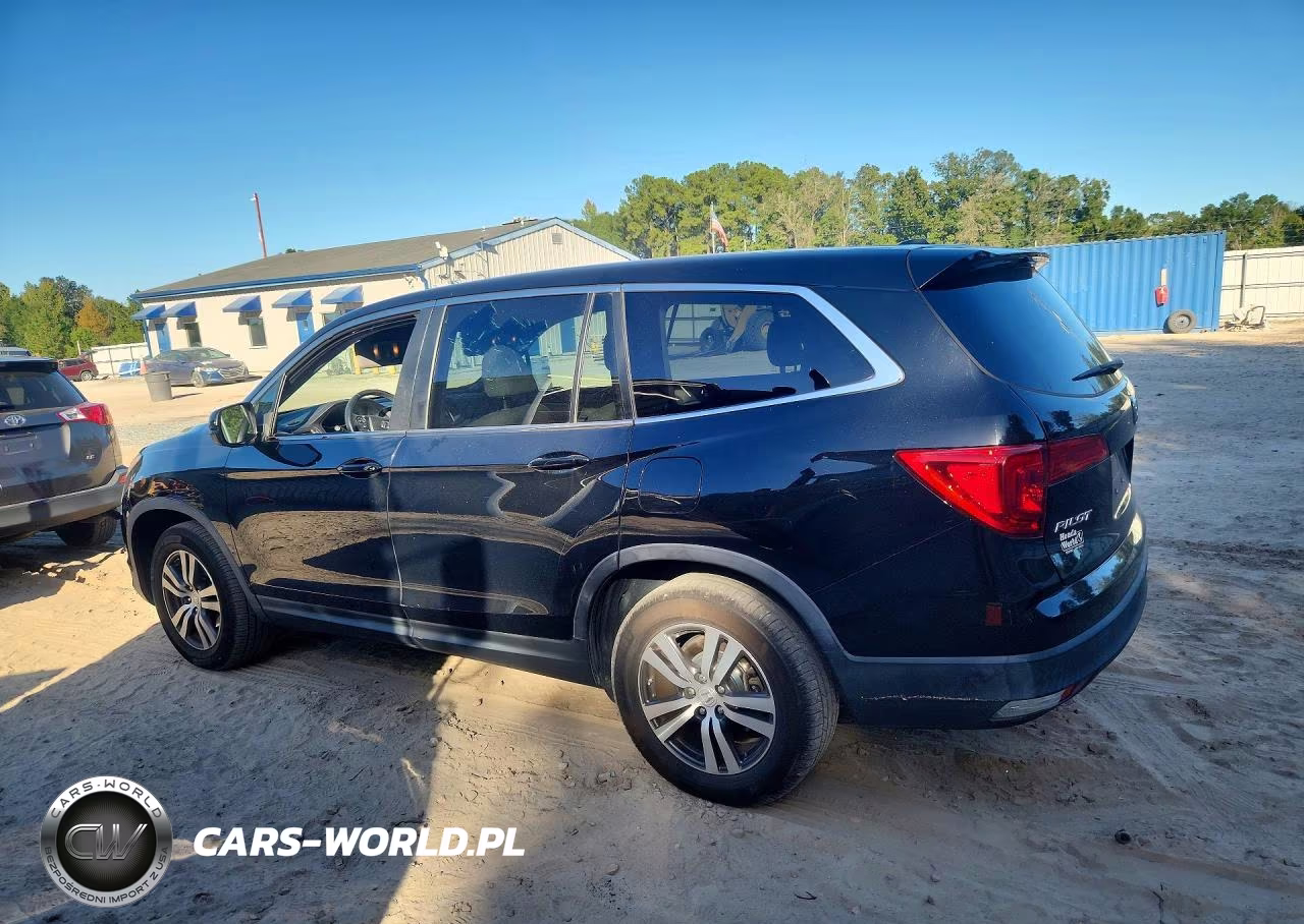 2017 Honda Pilot Exl VIN:5FNYF5H54HB010185 - 2