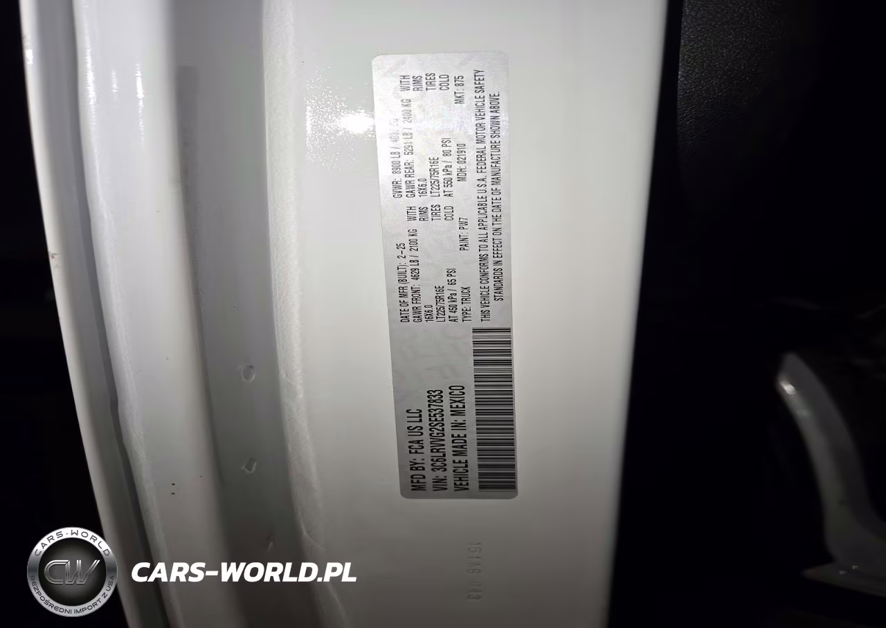 2025 Ram Promaster 2500 2500 Standard VIN:3C6LRVVG2SE537833 - 13