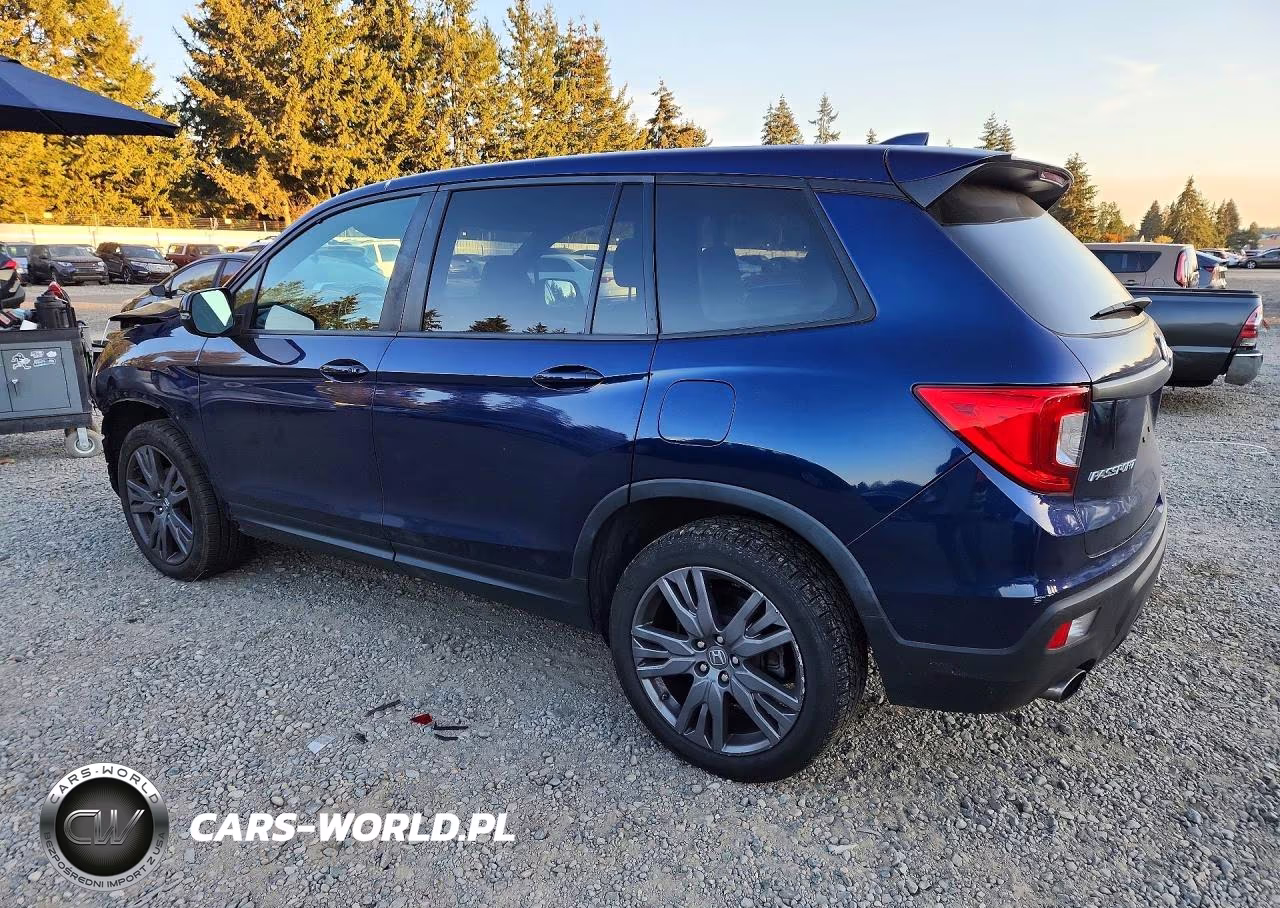 2019 Honda Passport Exl VIN:5FNYF7H51KB011278 - 2