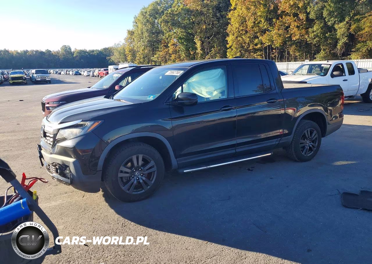 2019 Honda Ridgeline Sport VIN:5FPYK3F16KB047334 - 1