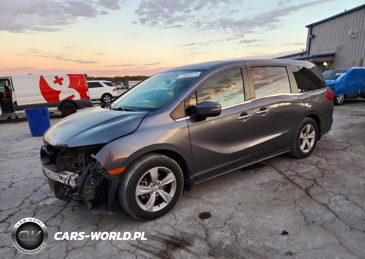 2018 Honda Odyssey Exl VIN:5FNRL6H76JB031078 - 1