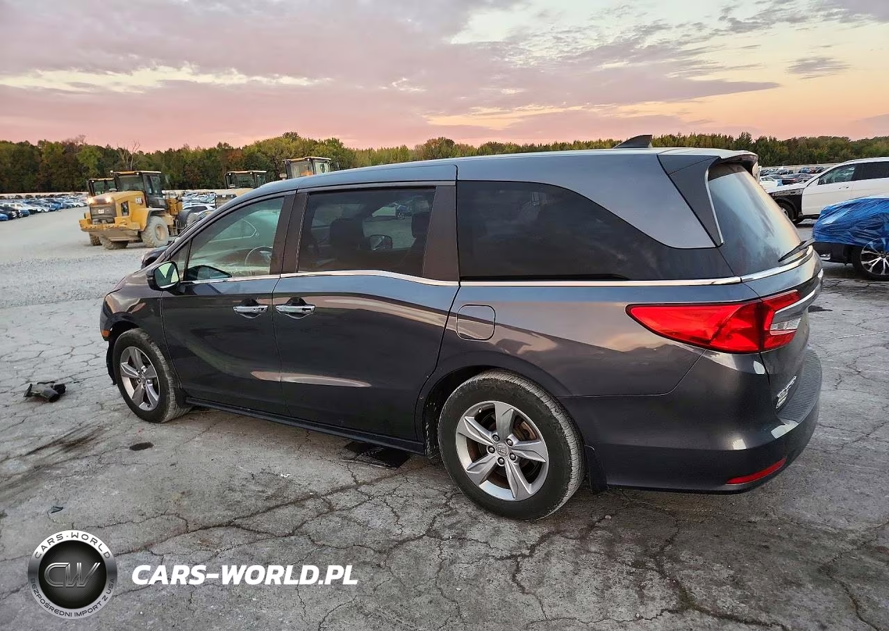 2018 Honda Odyssey Exl VIN:5FNRL6H76JB031078 - 2