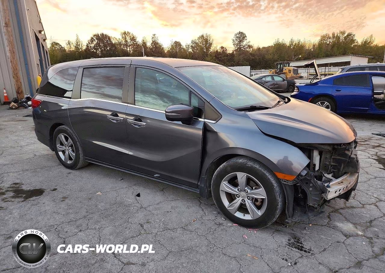 2018 Honda Odyssey Exl VIN:5FNRL6H76JB031078 - 4