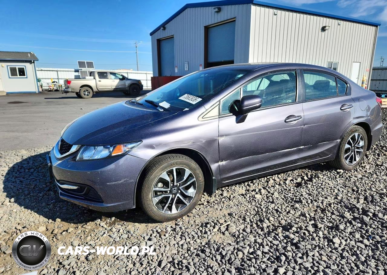 2015 Honda Civic Ex VIN:19XFB2F85FE210137 - 1