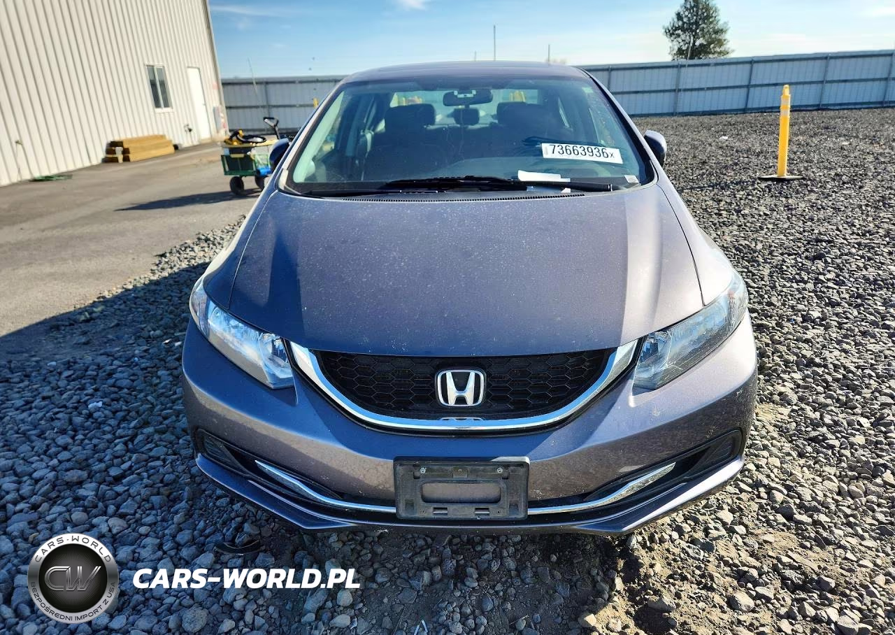 2015 Honda Civic Ex VIN:19XFB2F85FE210137 - 5