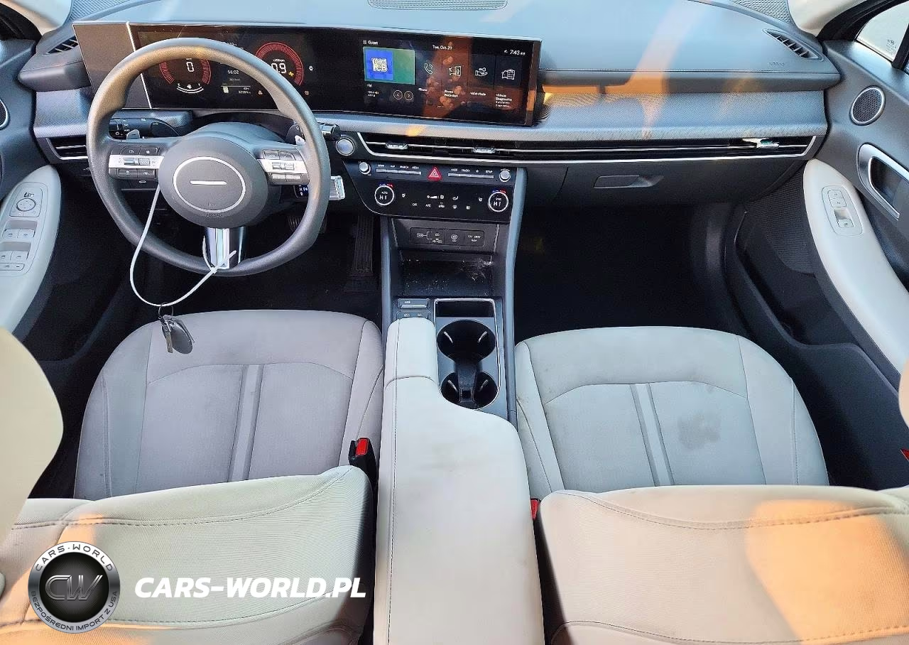 2025 Hyundai Sonata Sel VIN:KMHL64JA1SA437413 - 8