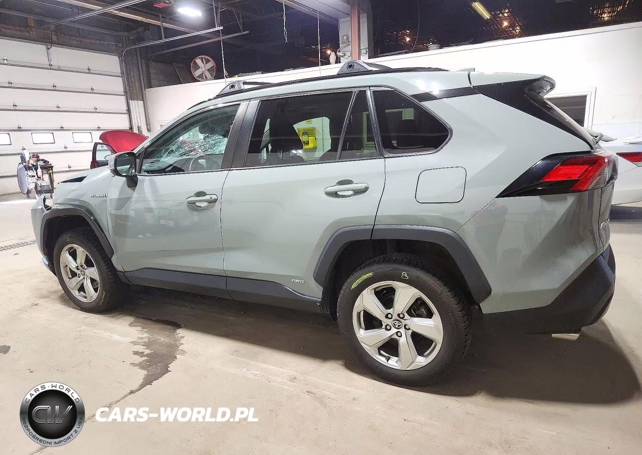 2021 Toyota Rav4 Hybrid Xle Premium VIN:2T3B6RFV6MW020754 - 2