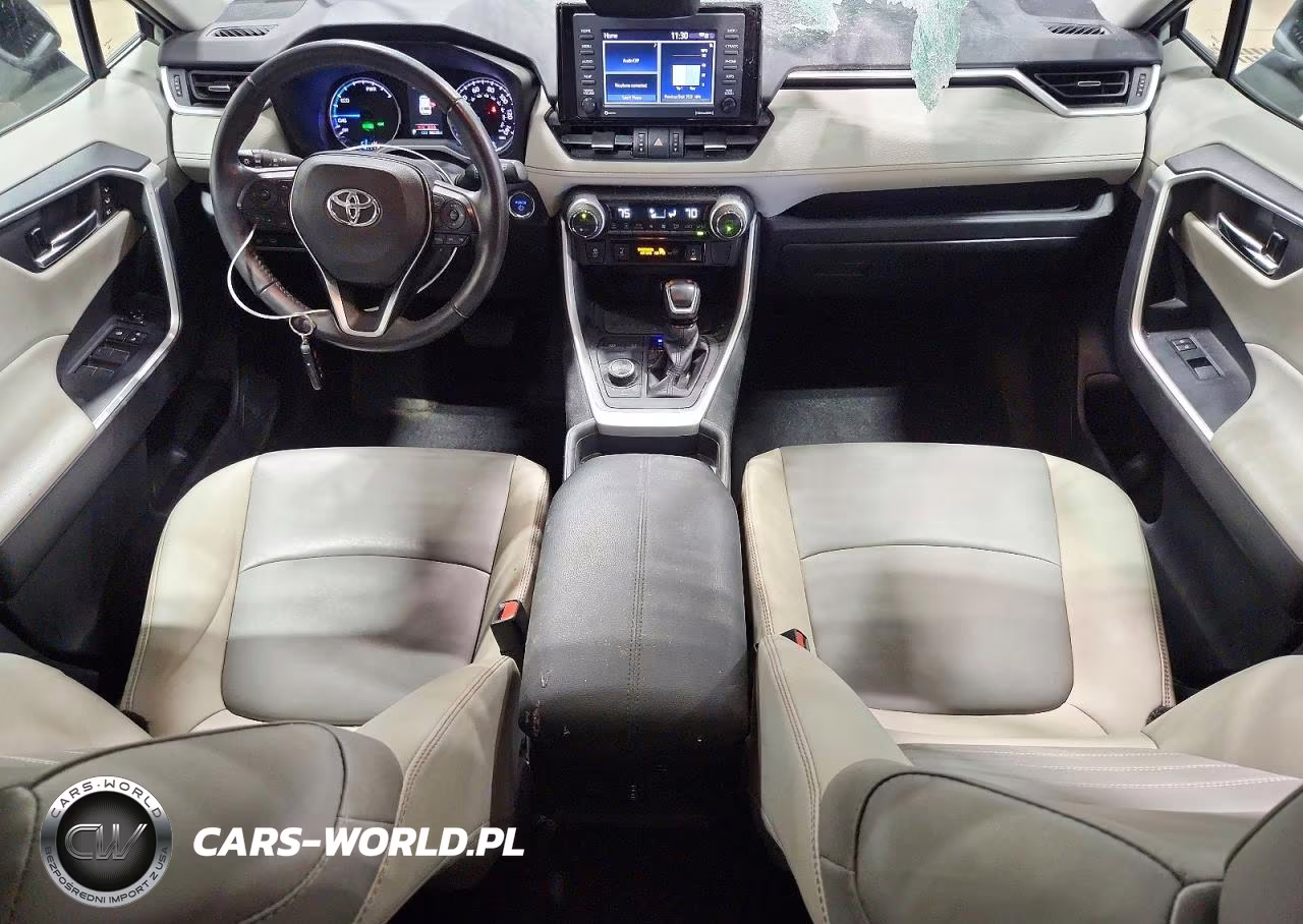2021 Toyota Rav4 Hybrid Xle Premium VIN:2T3B6RFV6MW020754 - 8