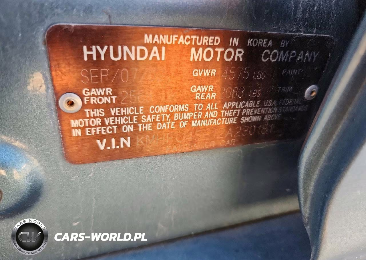 2002 Hyundai Xg 350 VIN:KMHFU45E12A230181 - 13