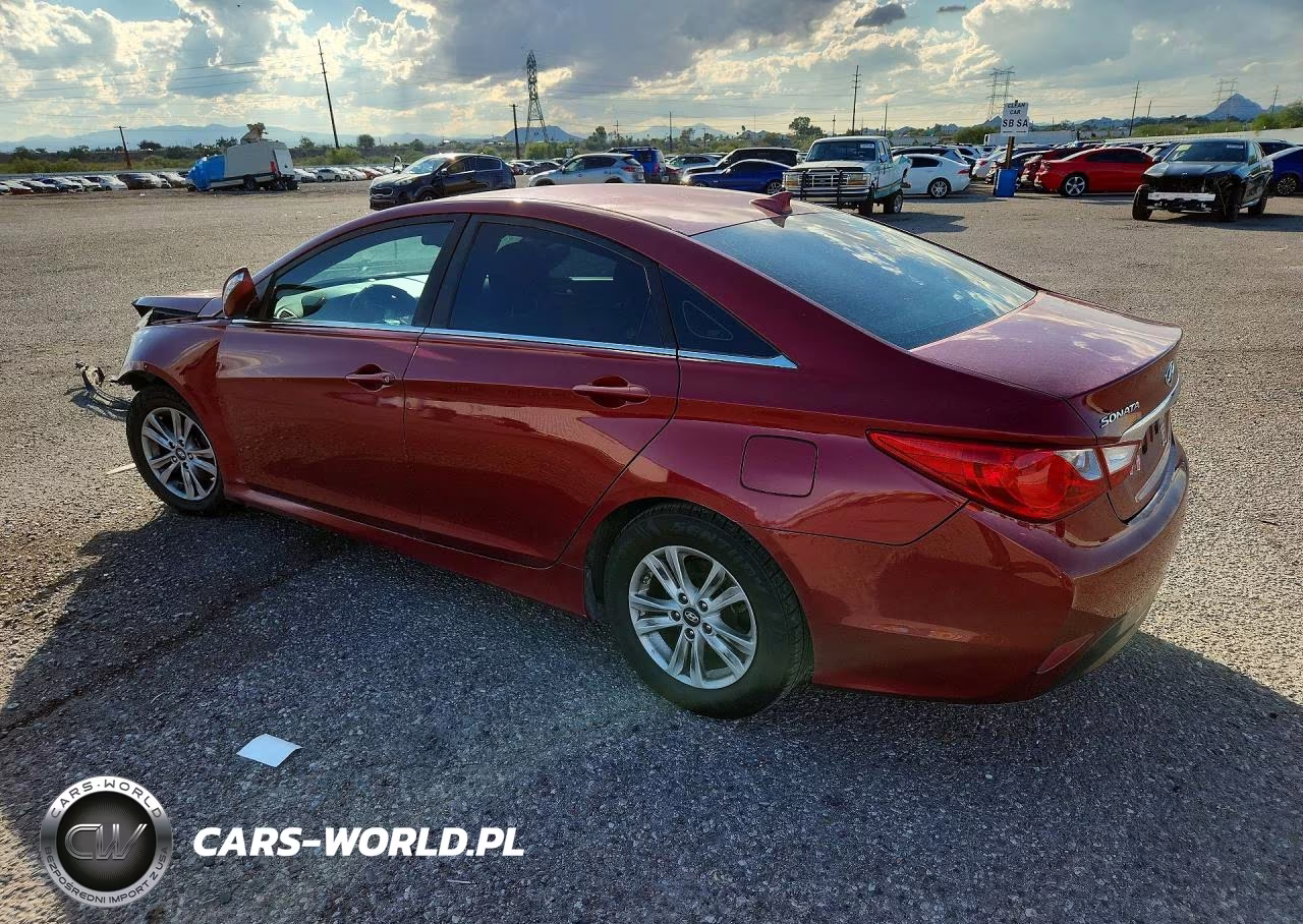 2014 Hyundai Sonata Gls VIN:5NPEB4AC9EH874440 - 2
