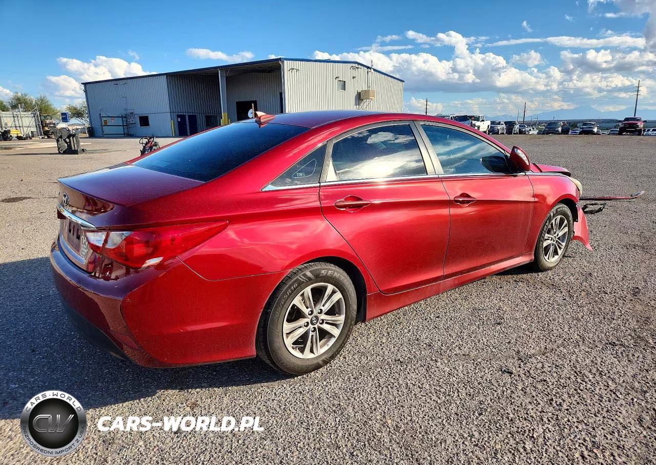 2014 Hyundai Sonata Gls VIN:5NPEB4AC9EH874440 - 3