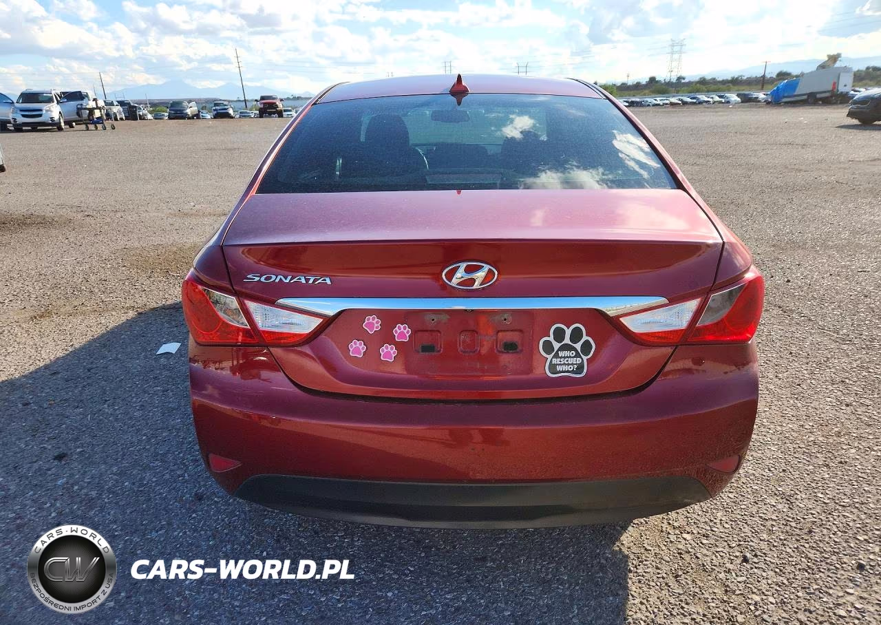 2014 Hyundai Sonata Gls VIN:5NPEB4AC9EH874440 - 6
