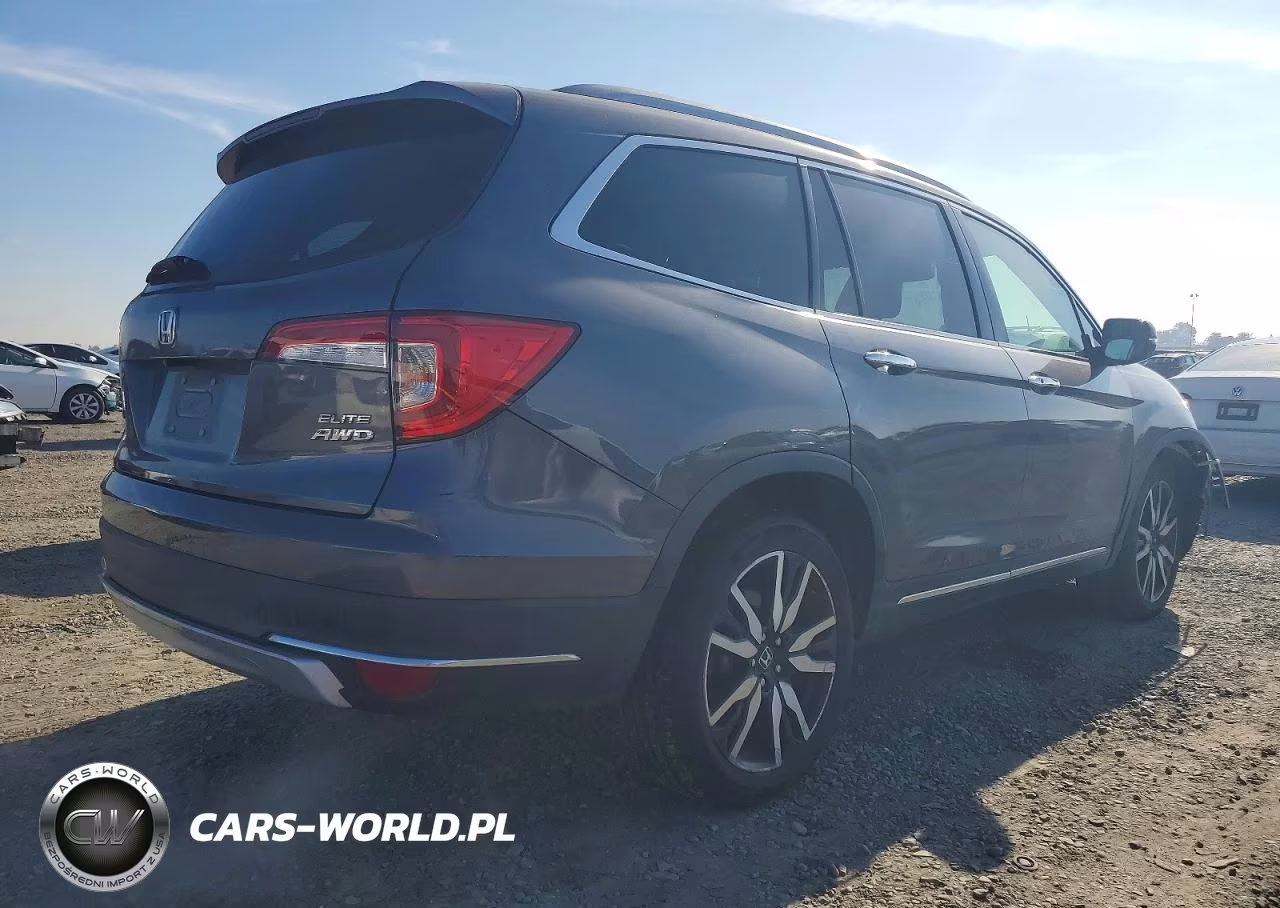 2020 Honda Pilot Elite VIN:5FNYF6H04LB023263 - 3