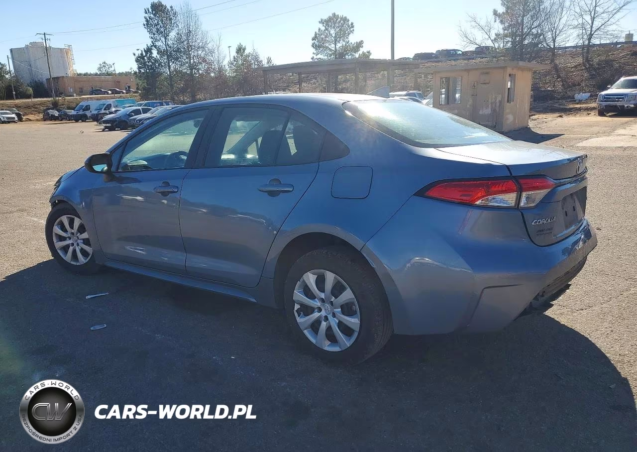 2020 Toyota Corolla Le VIN:5YFEPRAE7LP038139 - 2