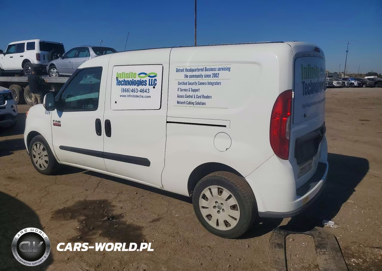 2016 Ram Promaster City Slt VIN:ZFBERFBT5G6C51390 - 2