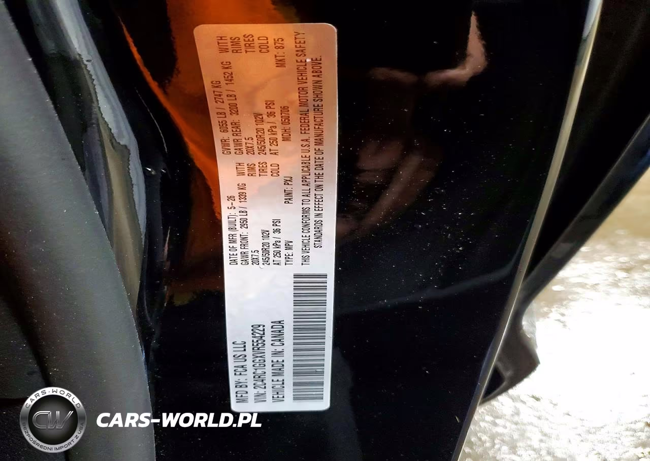 2027 Chrysler Pacifica Limited VIN:2C4RC1GGXVR554229 - 13
